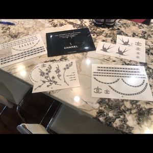 Les Trompe-L’oeil de Chanel Temporary Skin Art